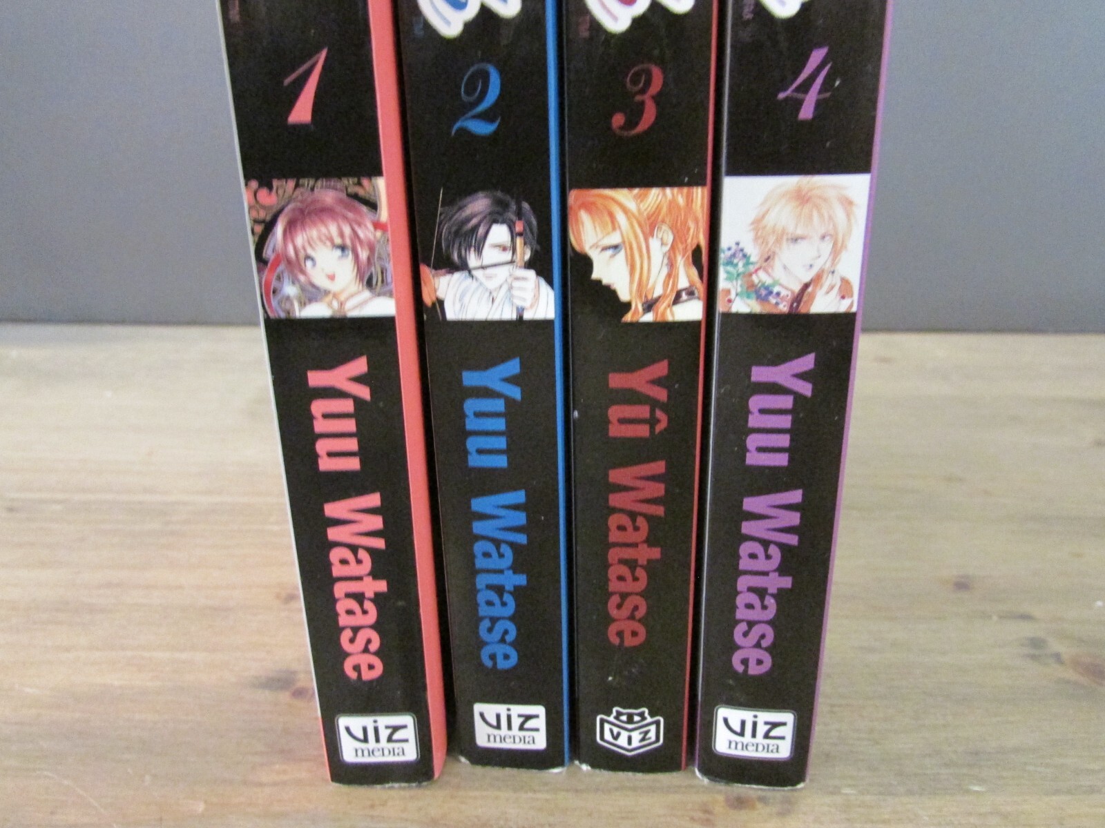 Alice 19th Volumes 1-4 By Yuu Watase English Shojo Manga Lot of 4 Viz Media NEW