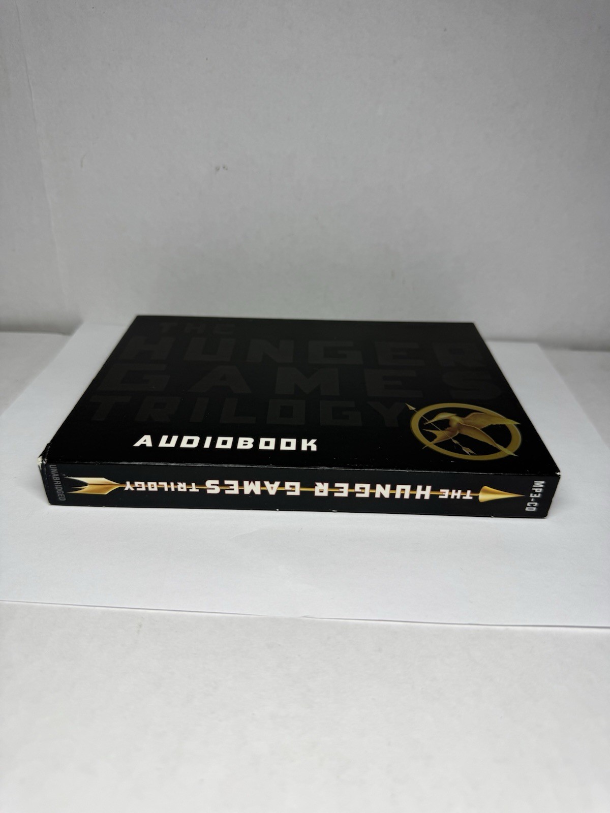 The Hunger Games Trilogy MP3 CDs Boxed Set & Stickers Suzanne Collins Audiobook