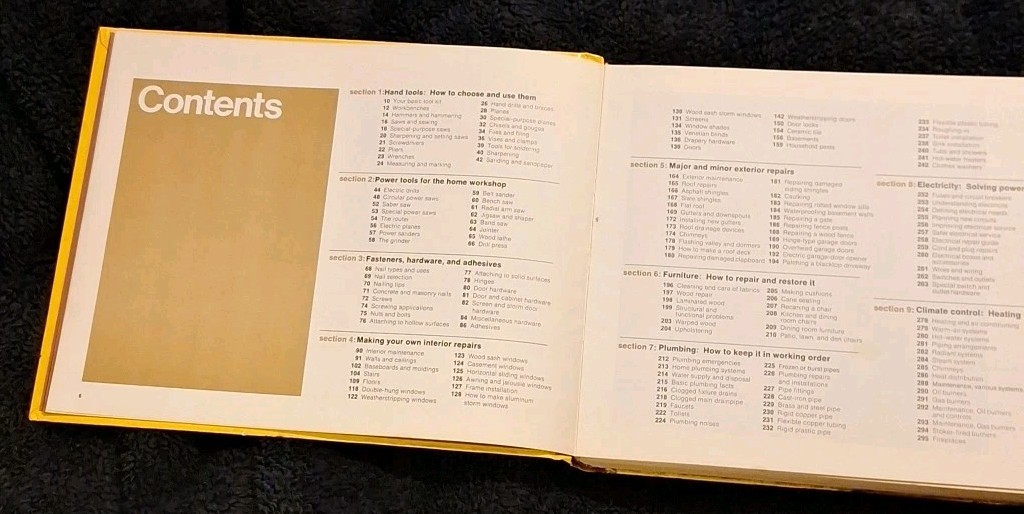 Reader’s Digest Complete Do It Yourself Manual 1973 Hardcover DIY Repairs VTG