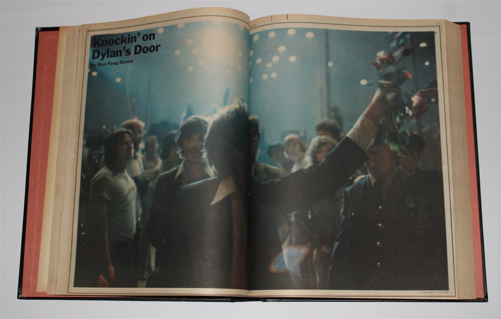 Bob Dylan 1974 Tour Rolling Stone Bound 10 Issue Special HC Rock Over 1000 Pages