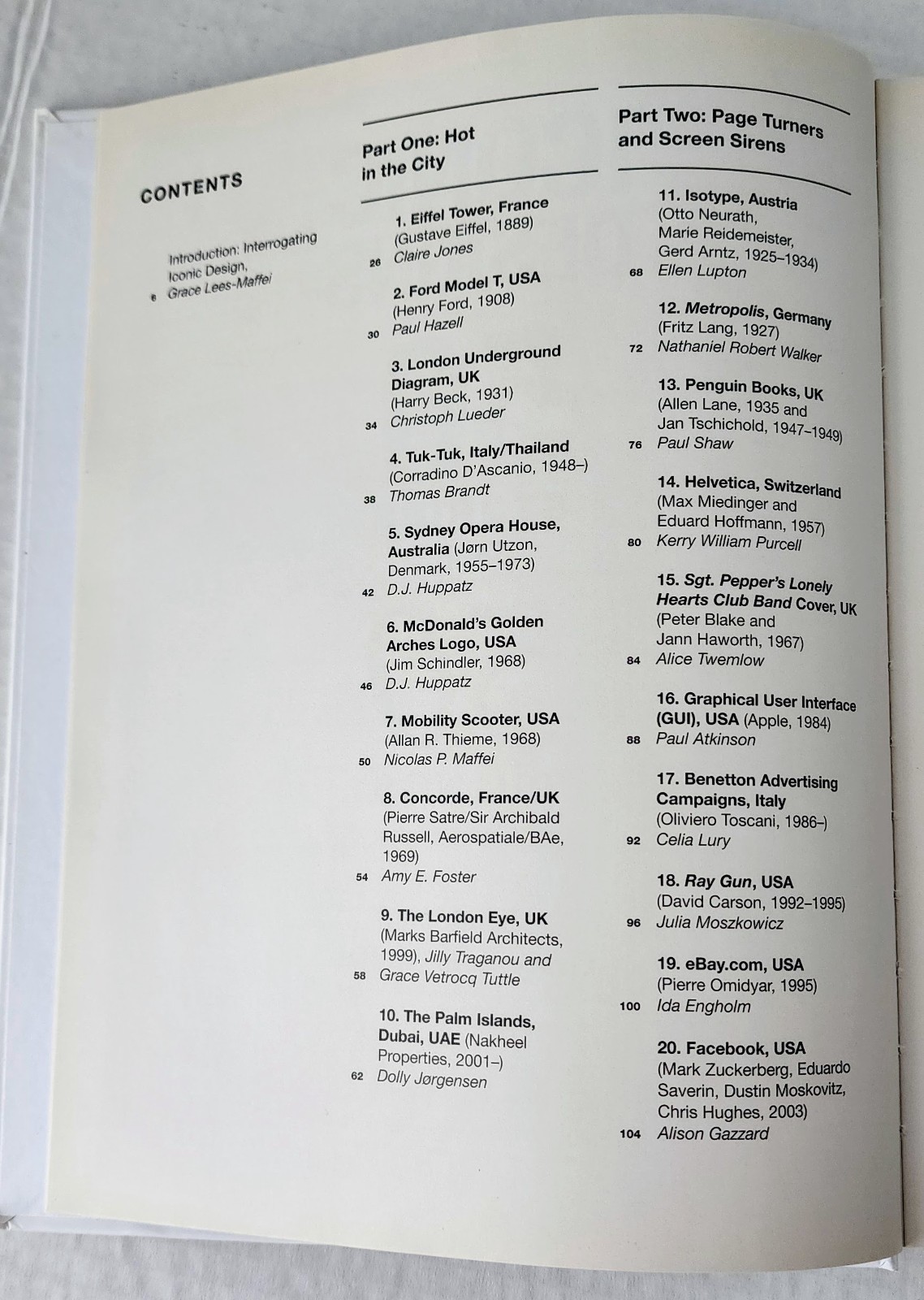 Iconic Designs: 50 Stories About 50 Things HC Grace Lees-Maffei Bloomsbury