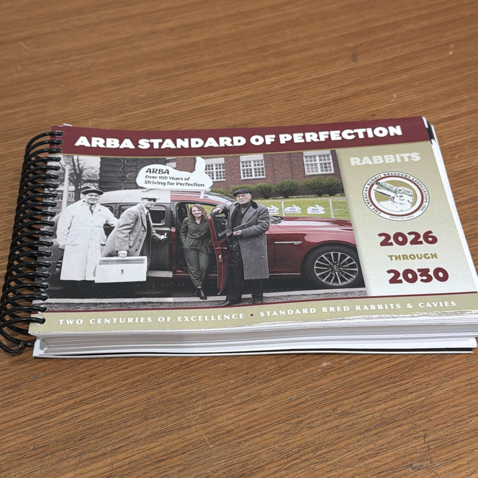 ARBA STANDARD OF PERFECTION 2026-2030 BY American Rabbit Breeders Association