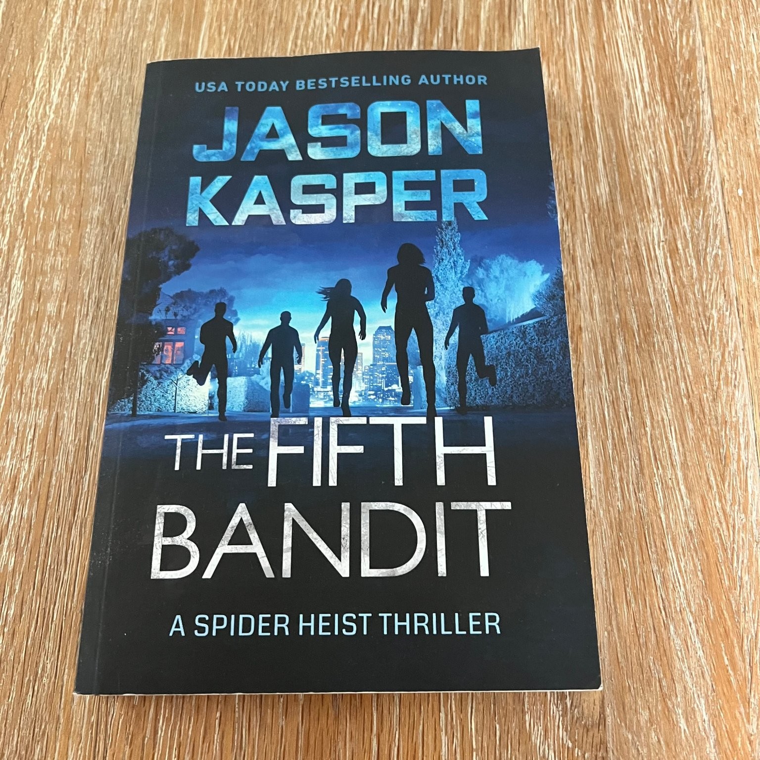 The Fifth Bandit Jason Kasper 2021 Paperback Spider Heist Thriller Severn River