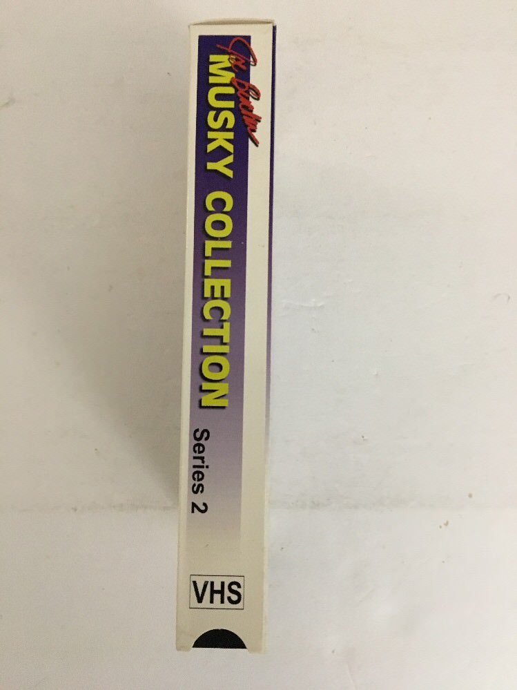 Joe Bucher Musky Collection Series 2 VHS-TESTED-RARE VINTAGE COLLECTIBLE-SHIP 24
