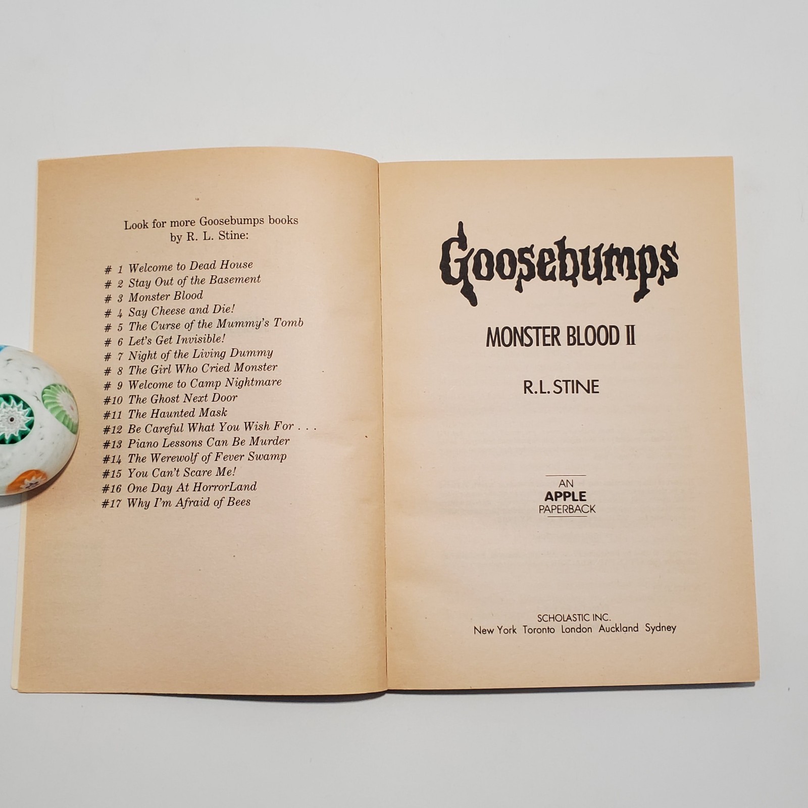 Goosebumps Paperbacks Lot of 13 Books 1st Printings 1990s-2000s