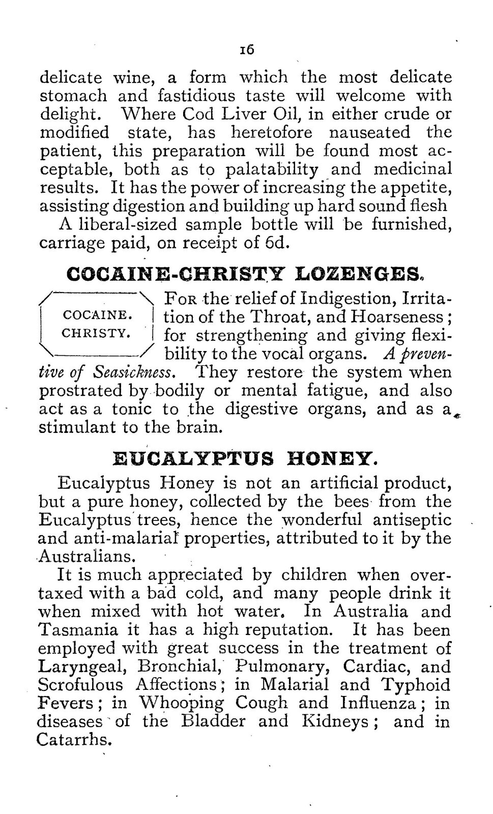 1895 Household Remedies 40 Pages