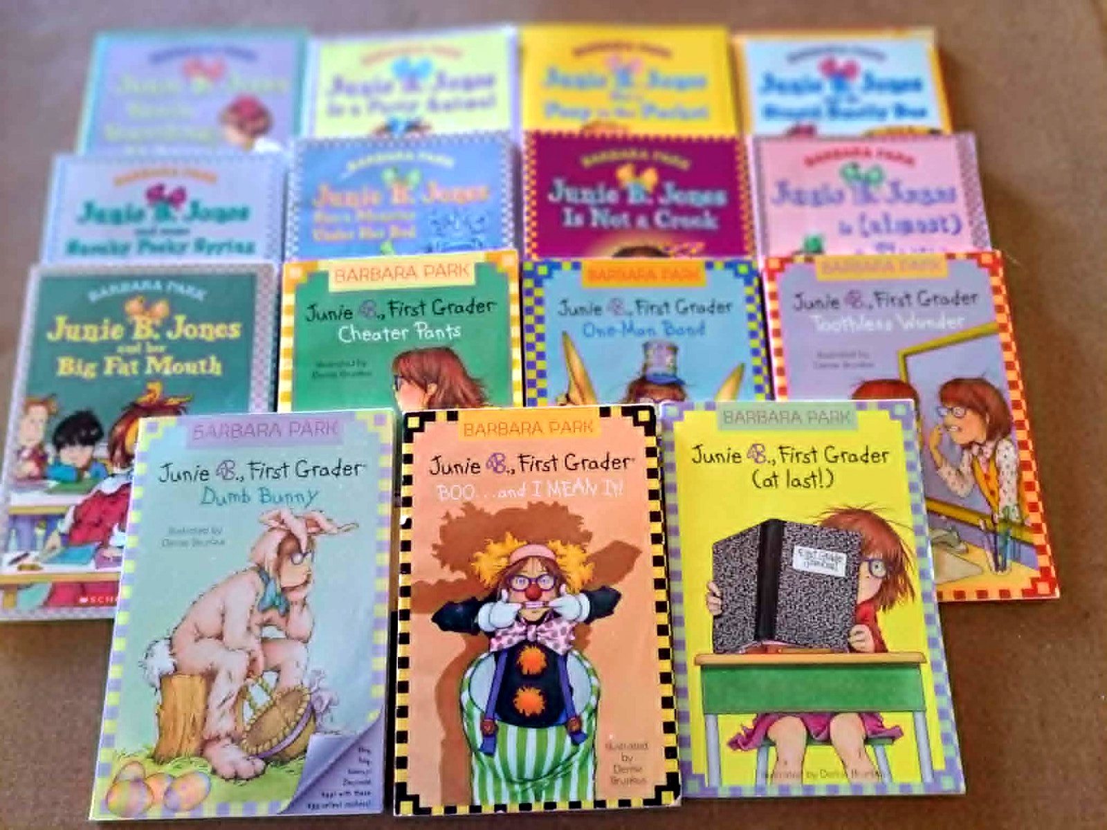 Junie B Jones by Barbara Park, 15 Chapter Book Lot