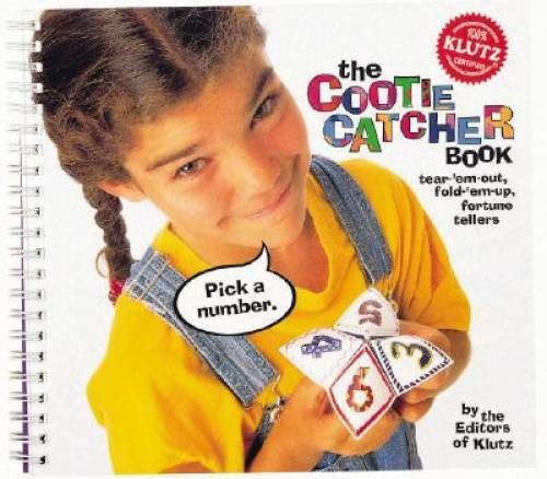 The Cootie Catcher Book – Spiral-bound By The Editors of Klutz – GOOD