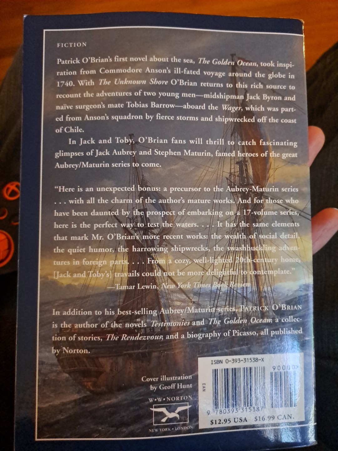 The Unknown Shore Patrick Obrian