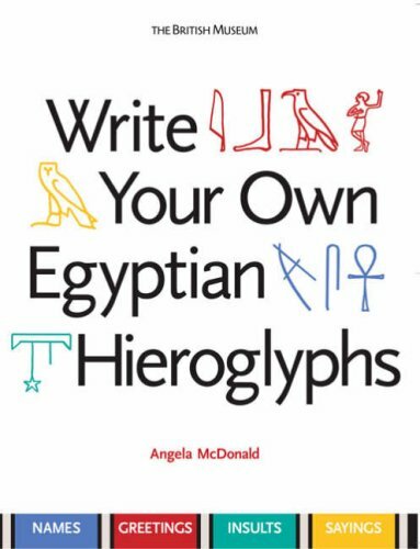 Write Your Own Egyptian Hieroglyphs: Names * Greetings * Insults
