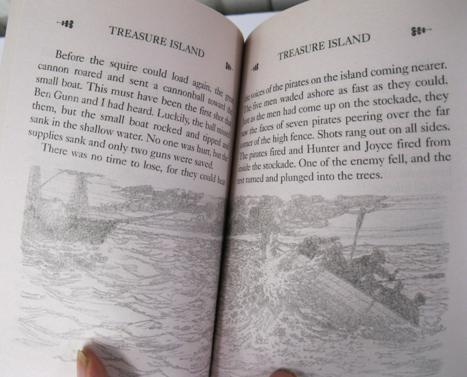 ILLUSTRATED ADAPTED CLASSIC LIT. Treasure Island, Dolittle, Sawyer R L 3.0-3.8