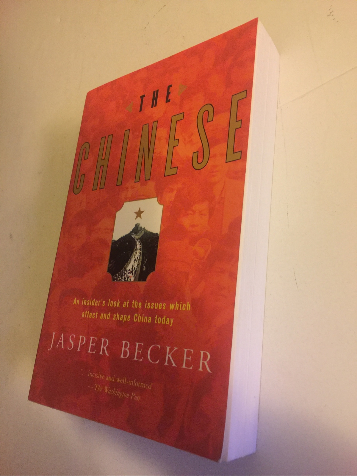 The Chinese by Jasper Becker (2002, Trade Paperback) 464 pages FREE SHIPPING
