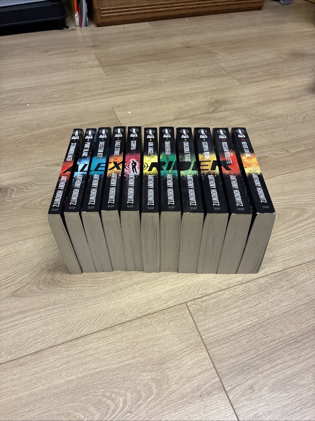 Alex Rider Collection By Anthony Horowitz – 11 Books Box Set USED