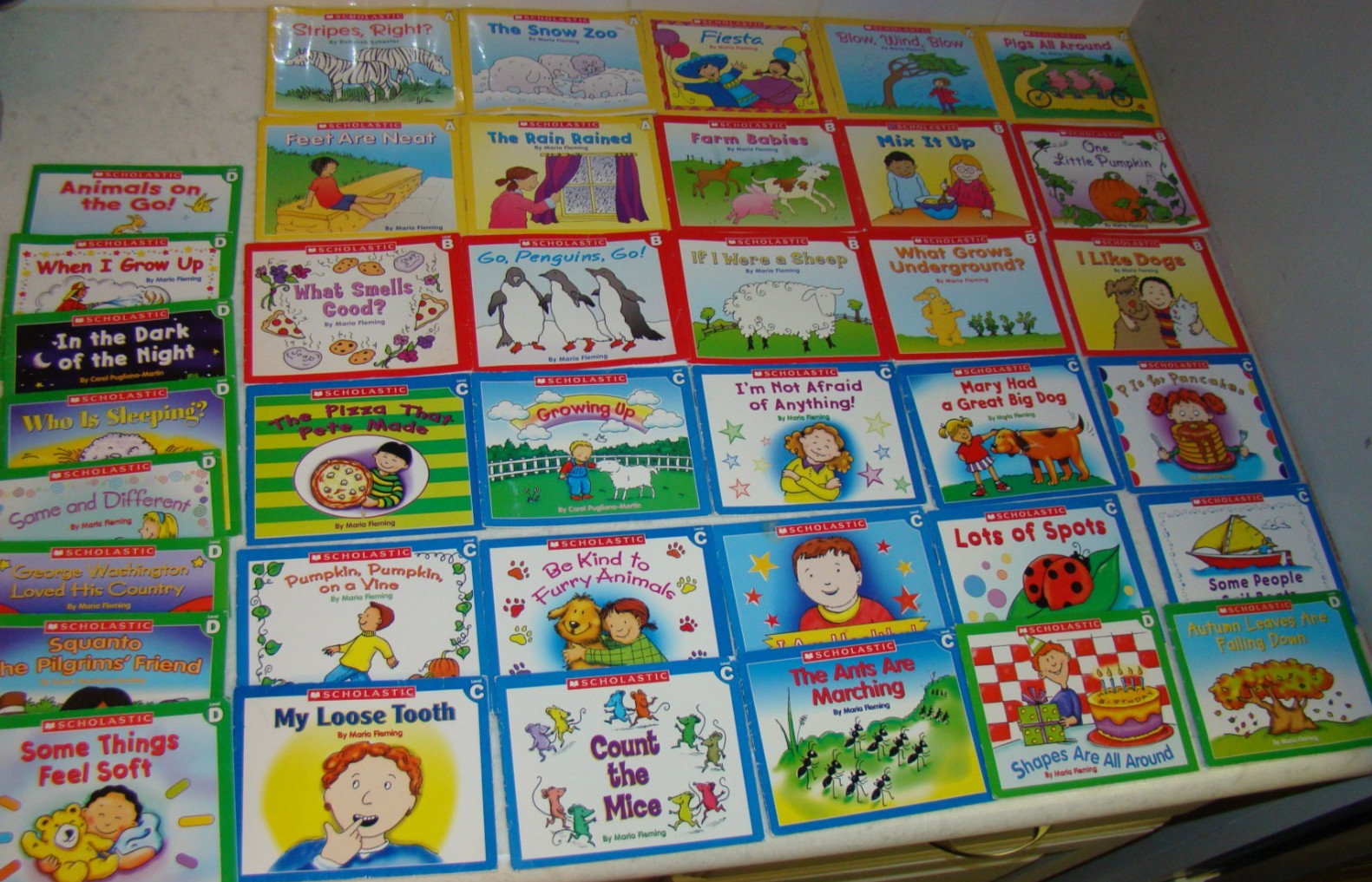 Lot 38 Little Leveled Readers Learn to Read Children’s Phonics Reading Books A-D