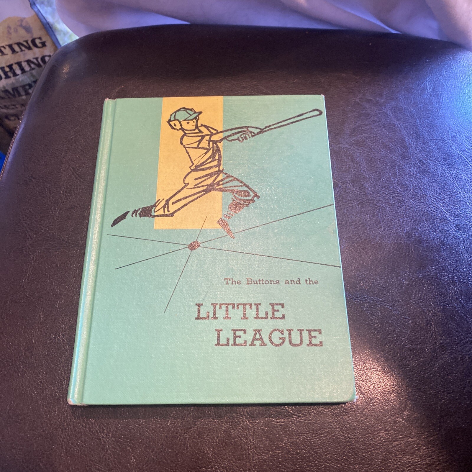 THE BUTTONS AND THE LITTLE LEAGUE ~ McCall / Faulkner ~ Benefic Press ~ 1958 HC