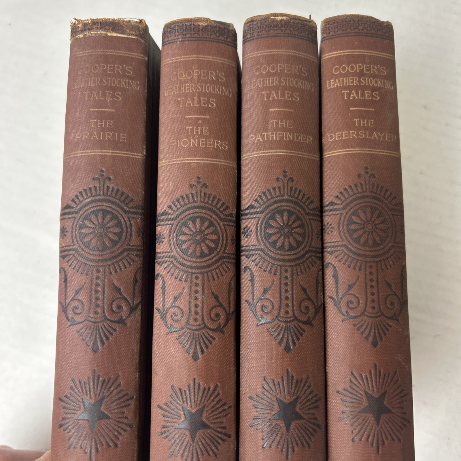 Leather Stocking Tales 4 Volumes The Pathfinder the Pioneers the Prairie the Dee