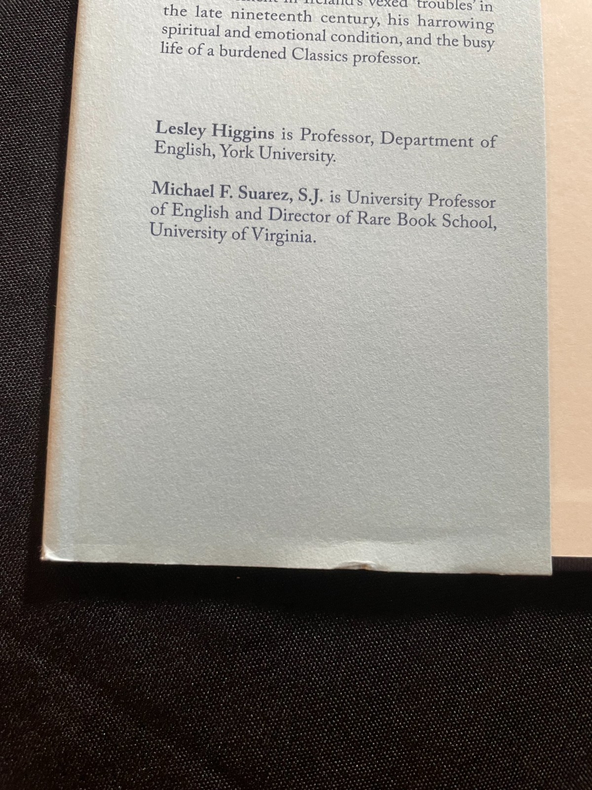 “Collected Works of Gerard Manley Hopkins Volume VII” Dublin Notebook -Hardcover