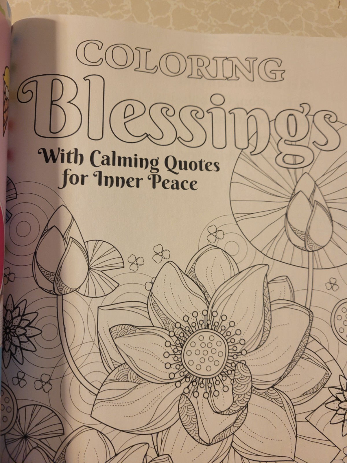 Coloring Blessings Coloring Book 2026 – 40 Inspiring Prints To Color & Frame