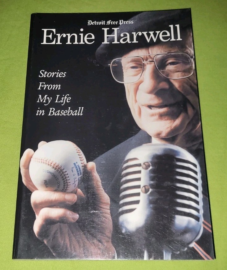 MLB Detroit Tigers Baseball Ernie Harwell Sparky Anderson Paperback Book Lot