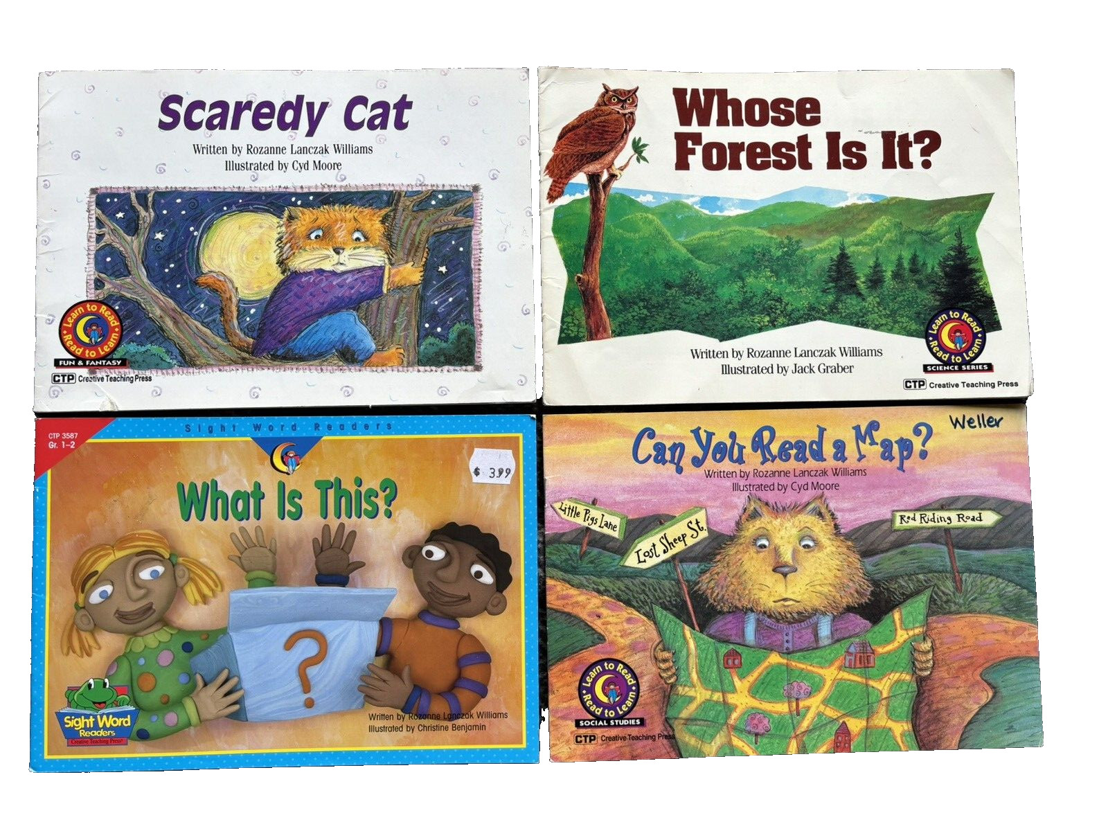 Emergent Readers CTP Lot 16 Kindergarten-1st Grade Books Creative Teaching Press