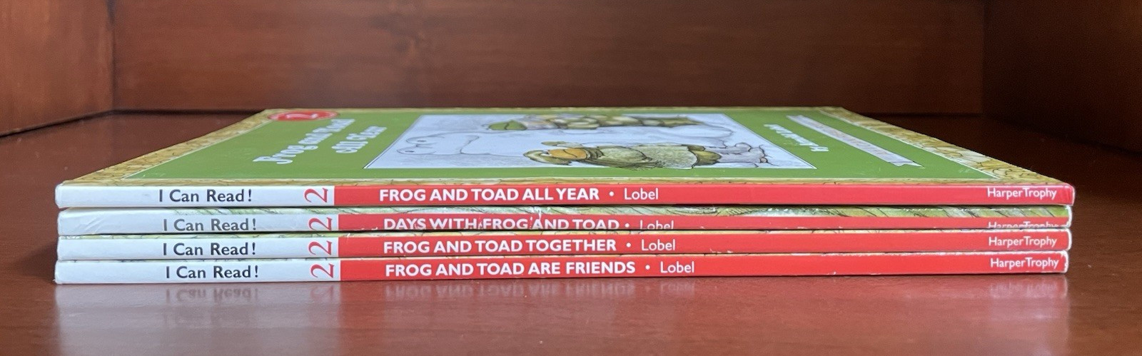 Lot of 4 Frog And Toad Books By Arnold Lobel ~ All Year, Days With, Friends +