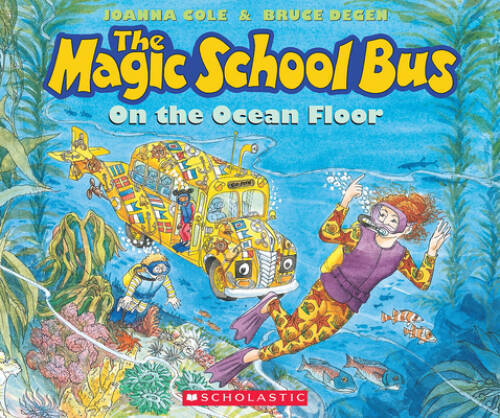 The Magic School Bus on the Ocean Floor – Paperback By Joanna Cole – GOOD