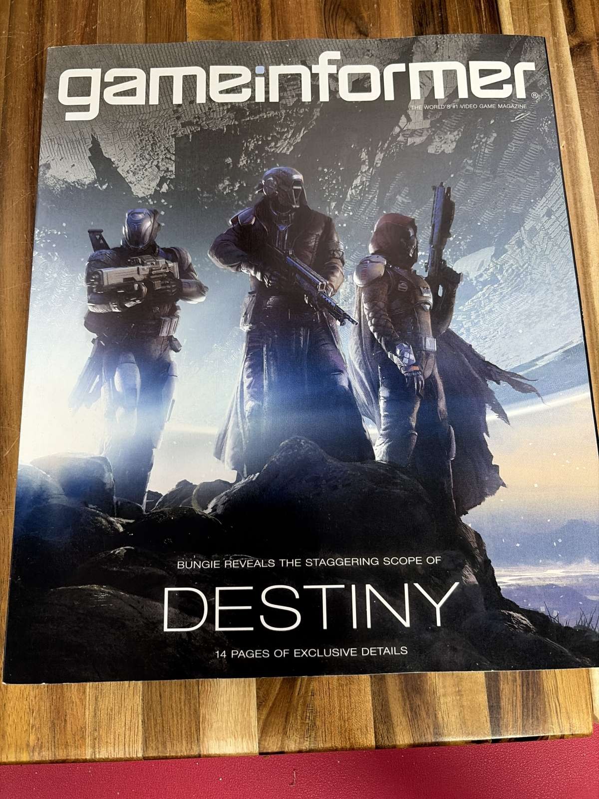 Game Informer Magazine Issue 249 Destiny Cover Bungie Feature 14 Pages