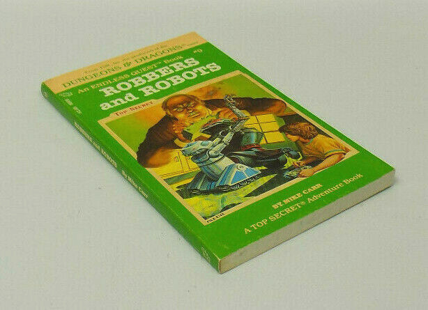1983 TSR Endless Quest Book #9 – Robbers and Robots by Mike Carr 1st Printing
