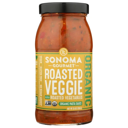 Sauce Psta Rstd Veggies Case of 6 X 25 Oz By Sonoma Gourmet