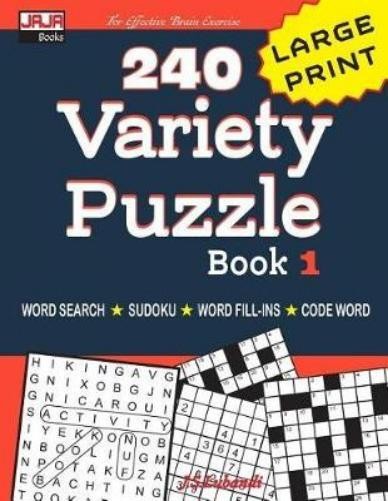 J S Lubandi Jaja Books 240 Variety Puzzle Book 1 (Paperback)
