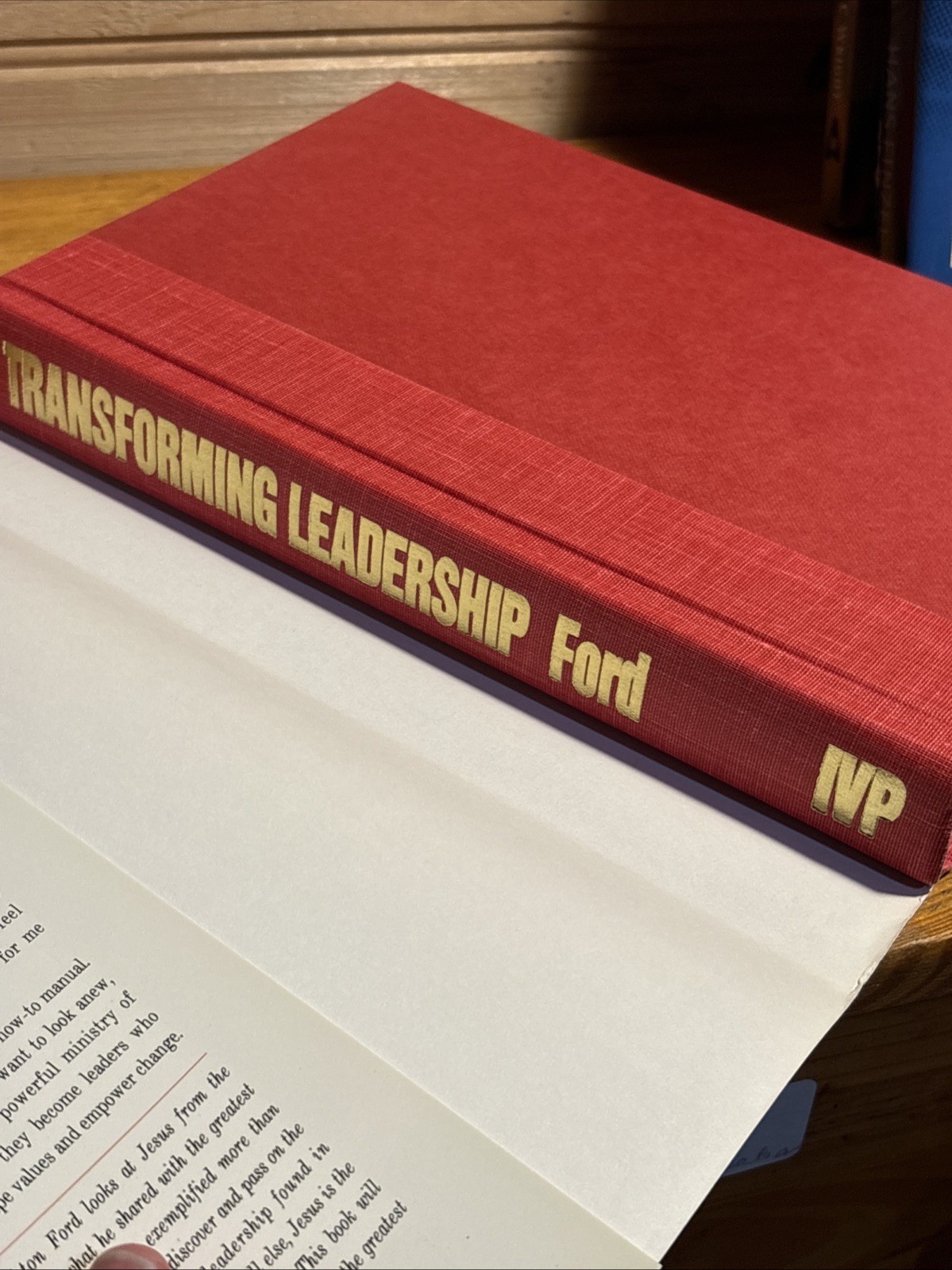 Lot of 5 Books on Leadership for Christians~Empowered, Relational, Transforming