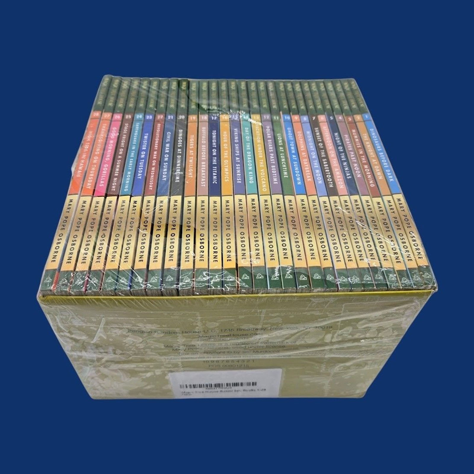 Set 1B: Magic Tree House A Library of Books 1-28 – Mary Pope Osborne Collection