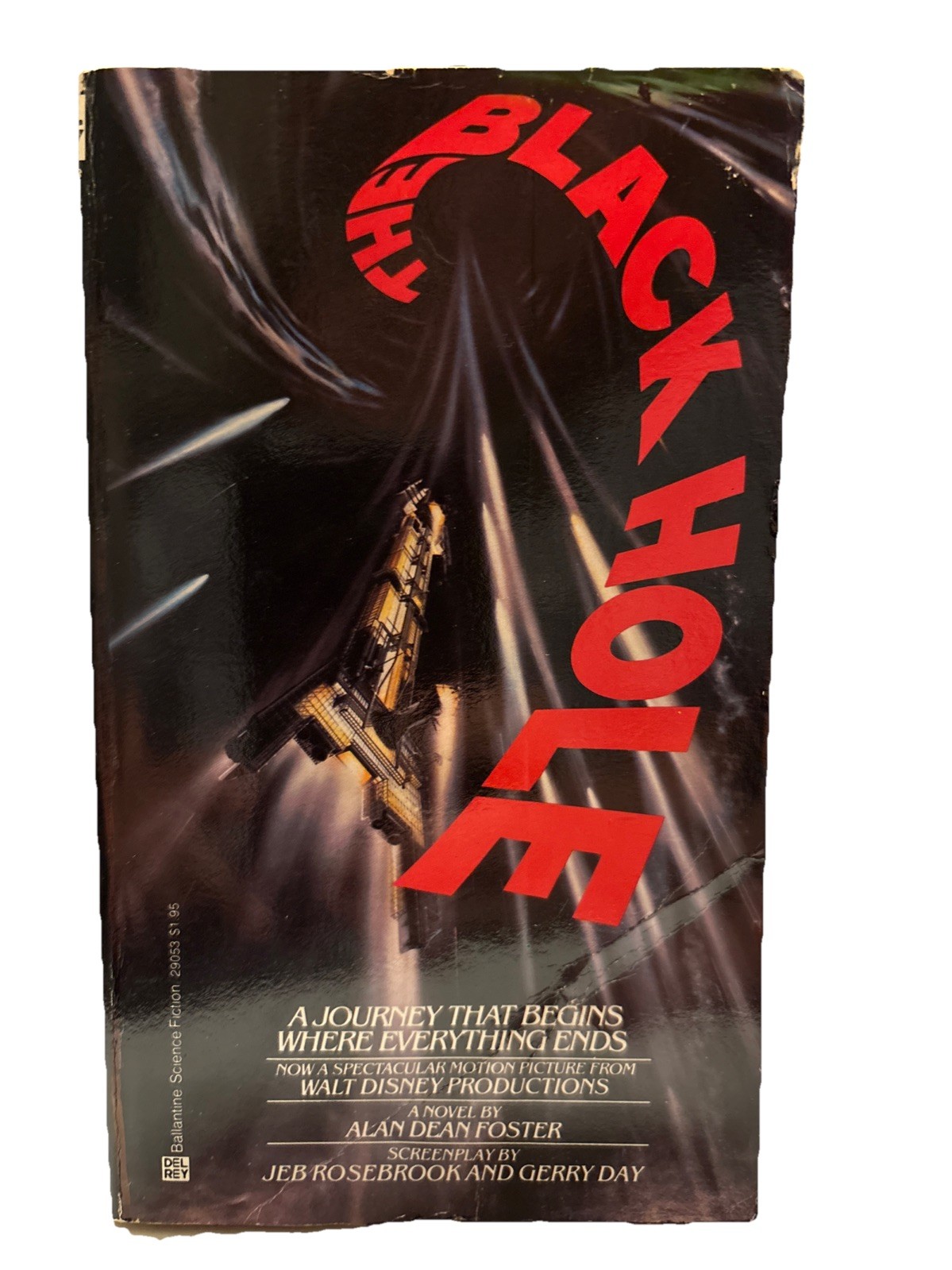 The Black Hole Science Fiction Paperback Book by Alan Dean Foster Del Rey 1979