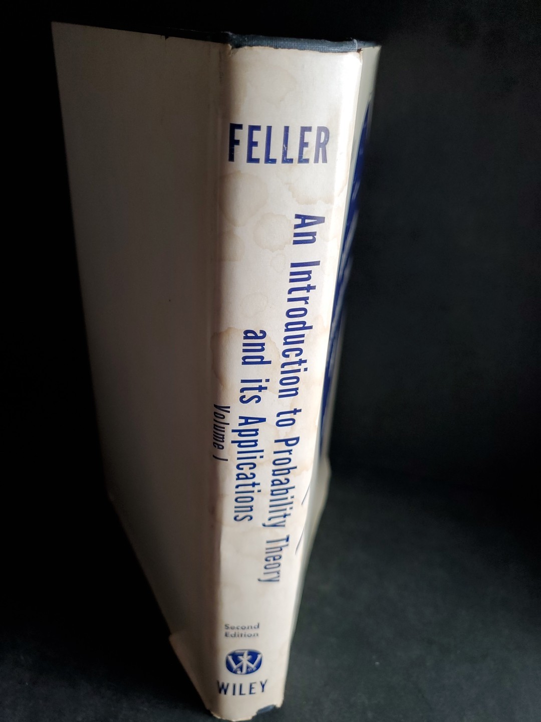 Feller Introduction to Probability Theory Vol 1 2nd Ed 1965 Wiley HC