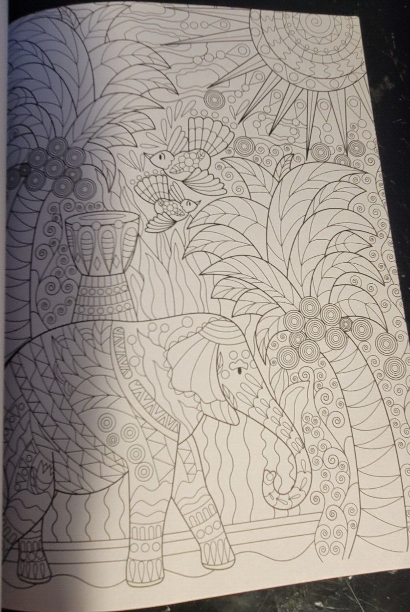 MAGNIFICENT CREATURES Vol 21 – Adult Coloring Book by TOPIX MEDIA – 47 PRINTS