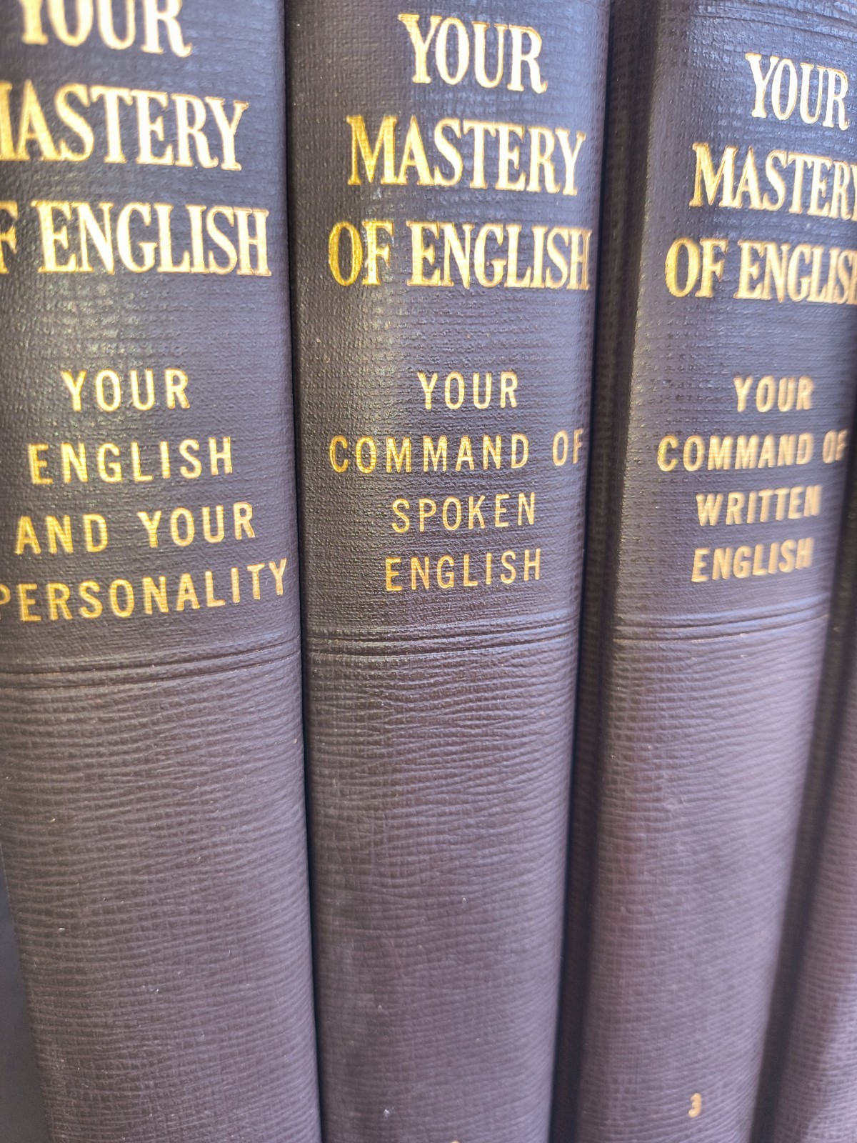 Your Mastery of English by Charles Swain Thomas Collier Complete Set Decor