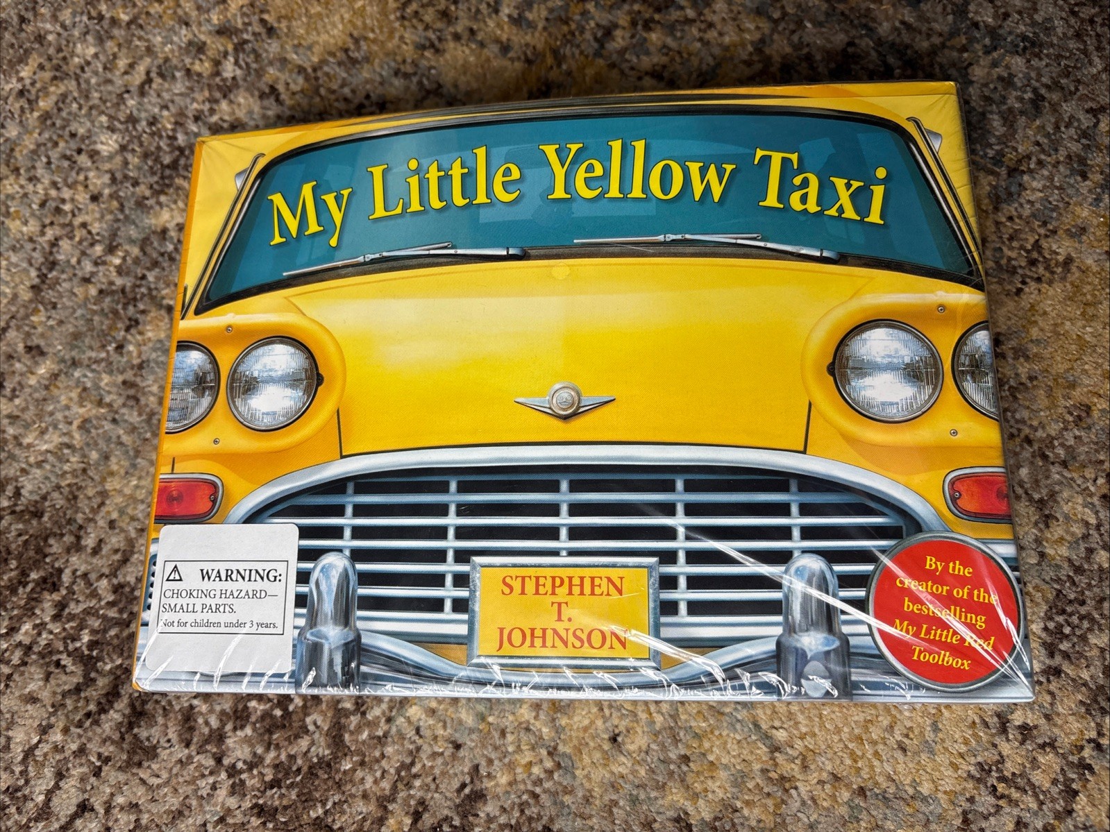 My Little Yellow Taxi Pop Up Book Stephen T Johnson – NEW in Shrink Wrap!