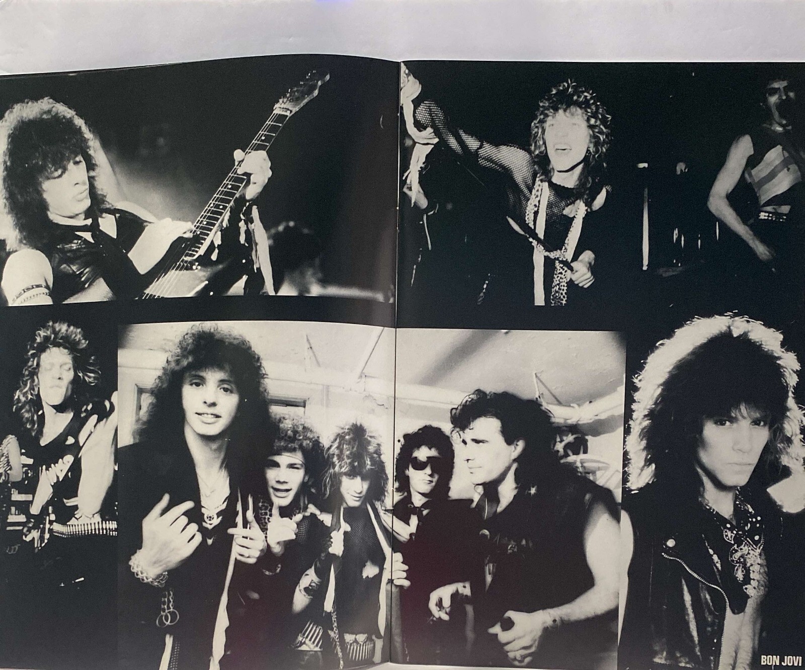 Super Rock 84 Bon Jovi Scorpions Whitesnake Japanese Tourbook 56 Pages