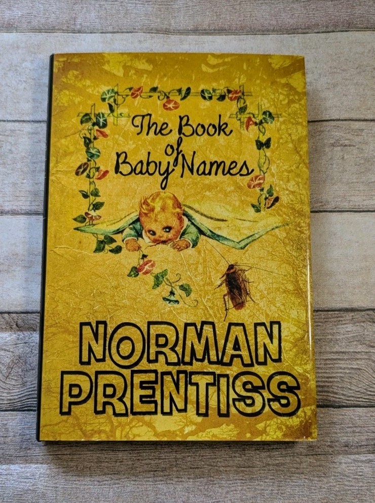 The Book Of Baby Names Norman Prentiss Special Signed 1st Edition Cemetary Dance