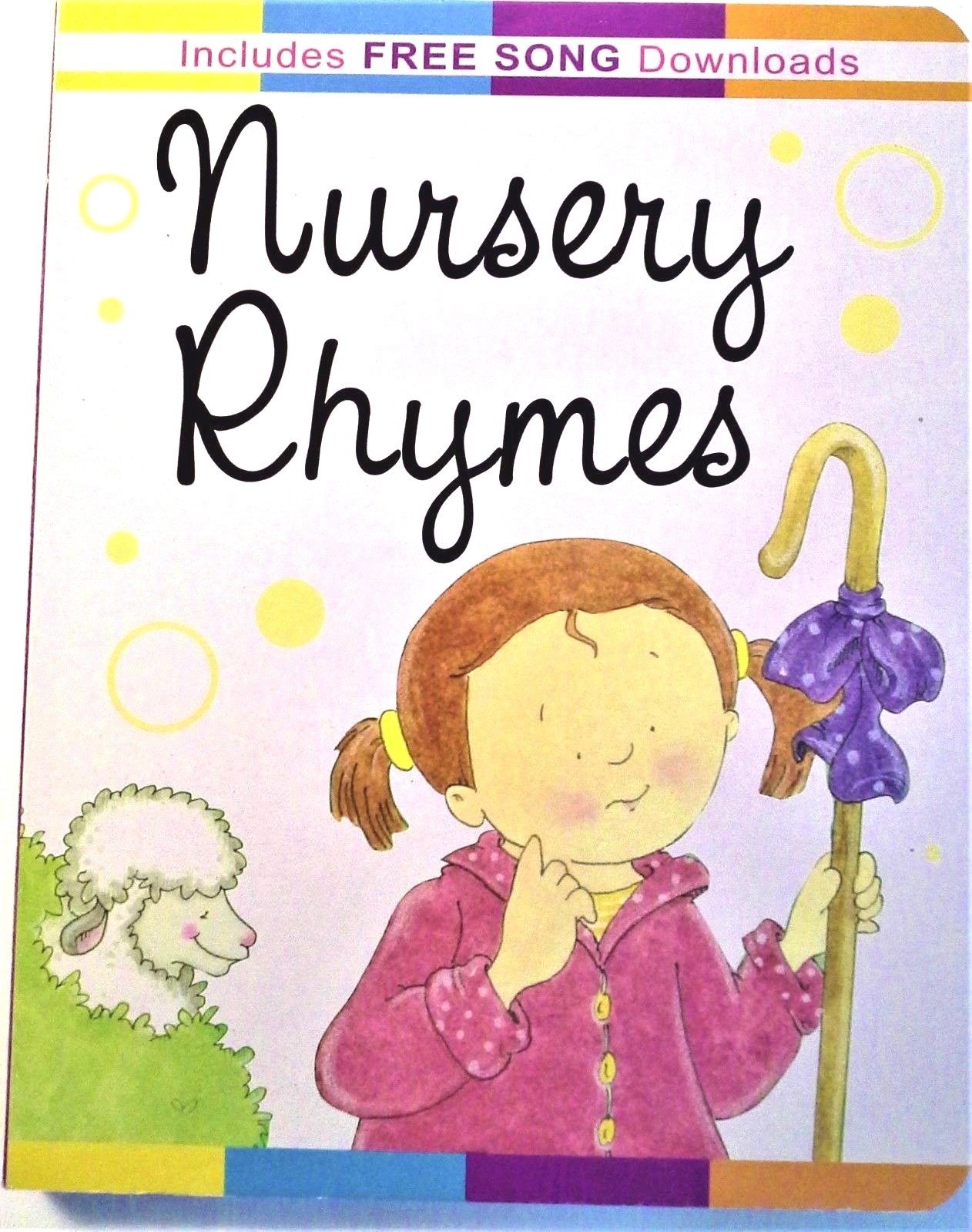 NURSERY RHYMES Board Book Includes Free Song Downloads Pre-K Kindergarten