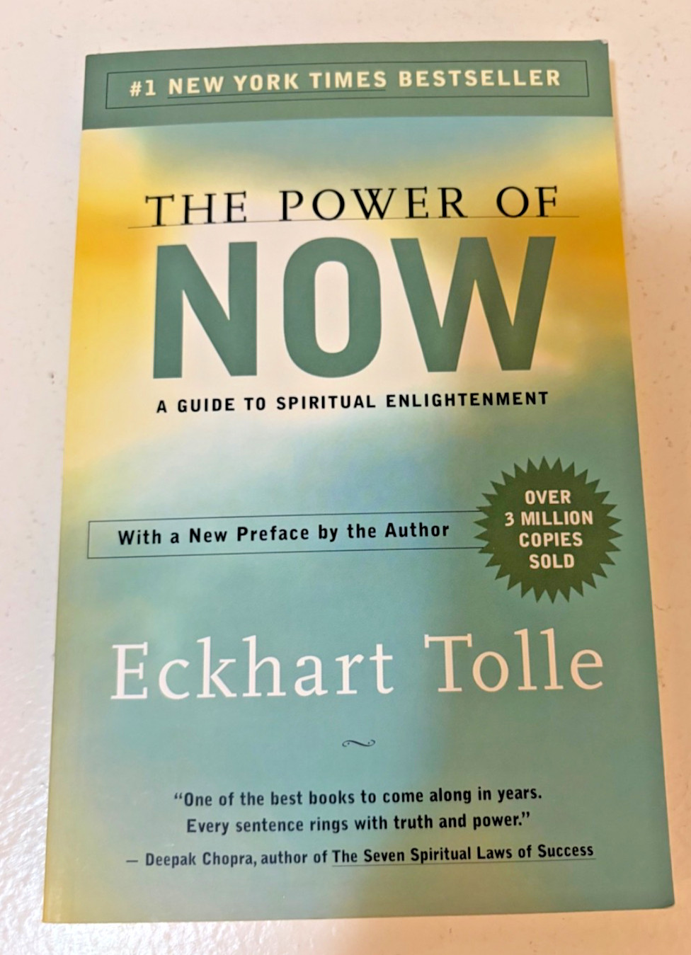 Power of Now : A Guide to Spiritual Enlightenment by Eckhart Tolle Paperback