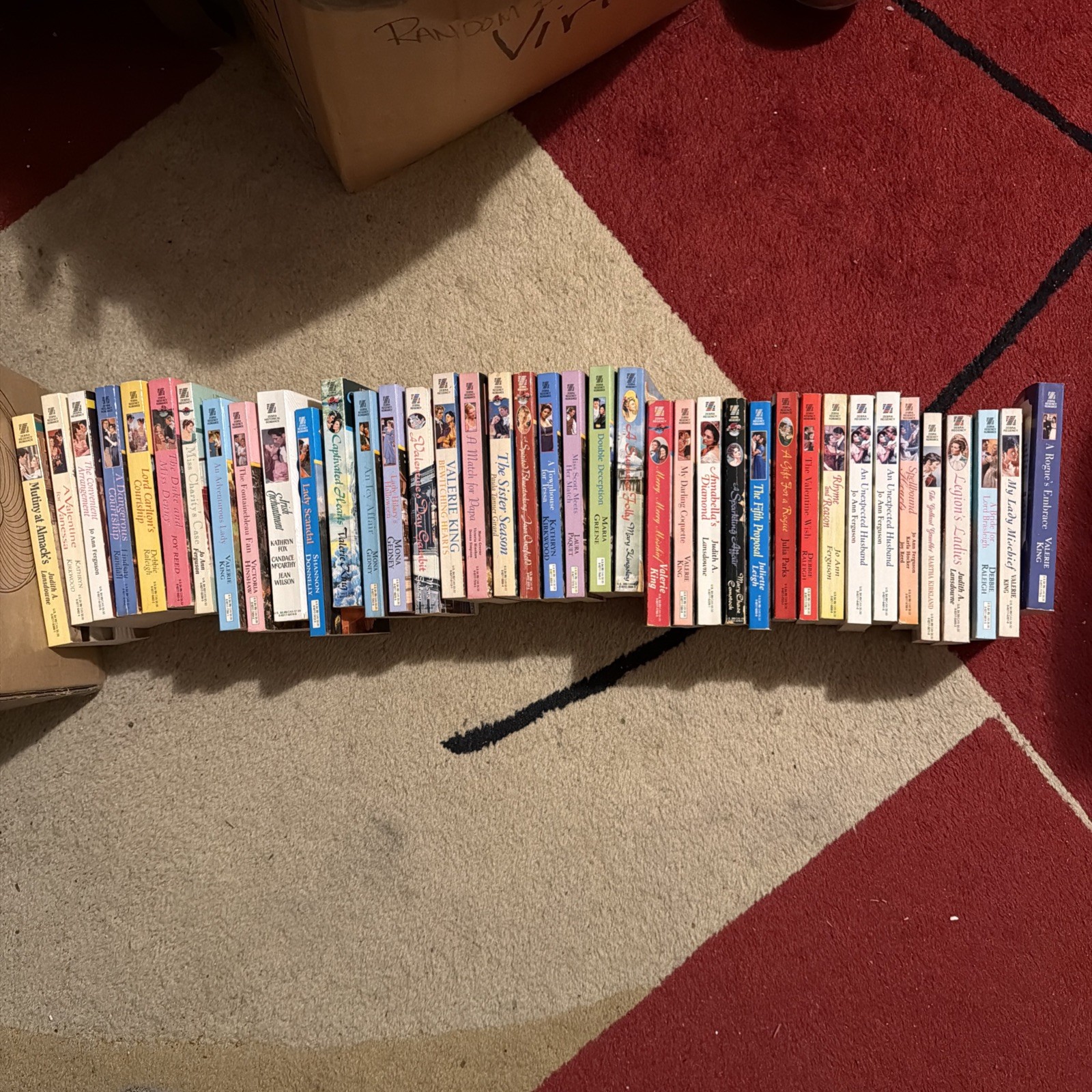 Lot Of 39 Zebra Regency Romance Books Paperbacks Vintage Novels 1990’s-2000’s VG