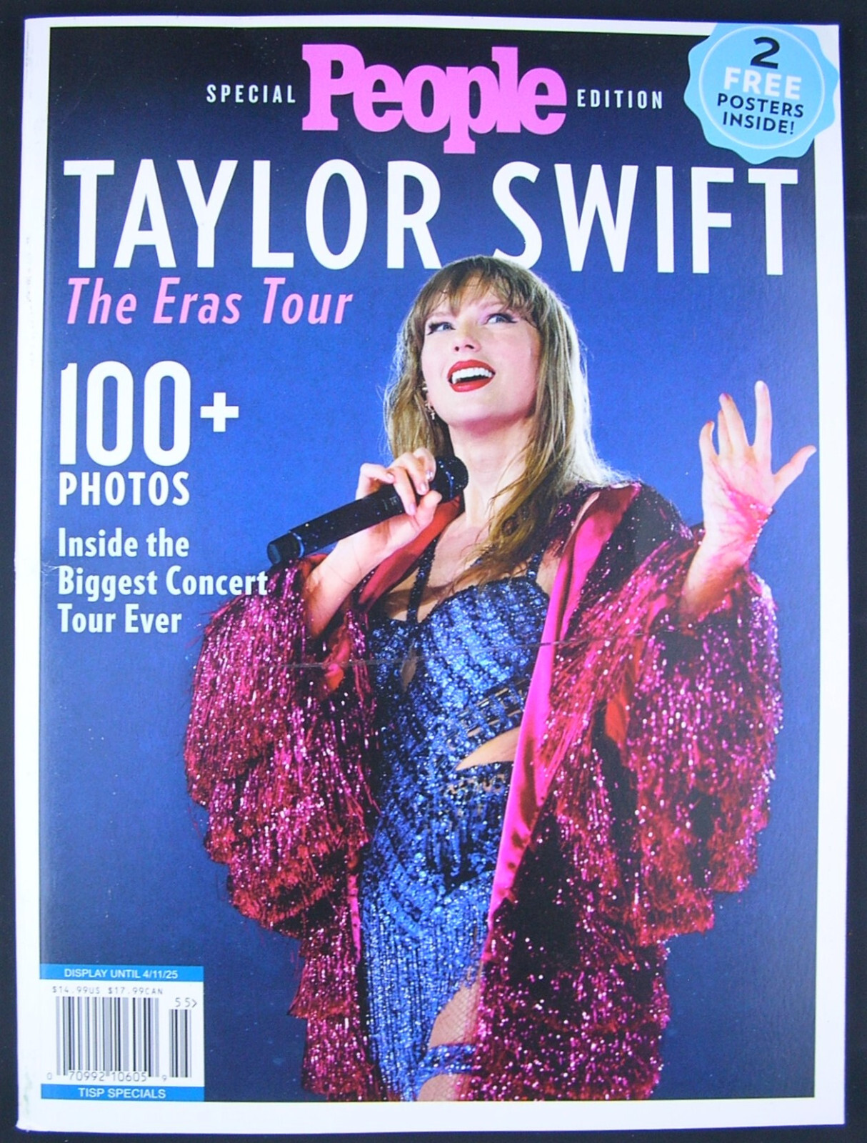 People Special Edition TAYLOR SWIFT;The Eras Tour 100+ Photos Plus 2 Posters NEW