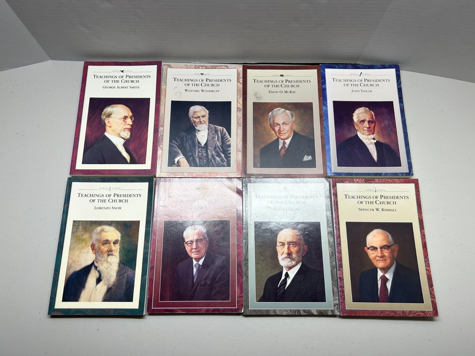 Teachings of Presidents of the Church Books Lot of 8 Mixed Set