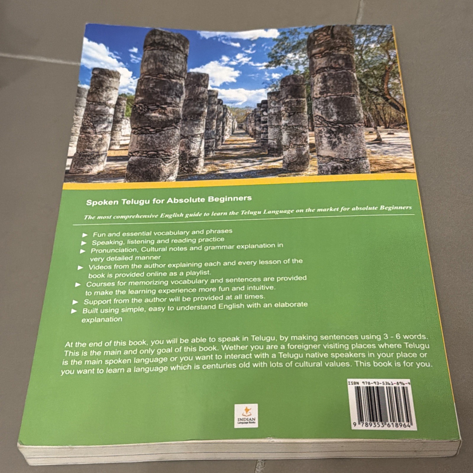 Spoken Telugu for Absolute Beginners A1/A2 Paperback