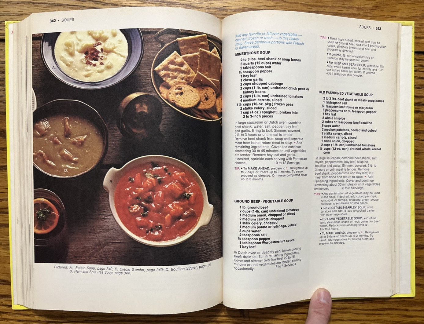 The New Pillsbury Family Cookbook, HC 1972 Second Printing