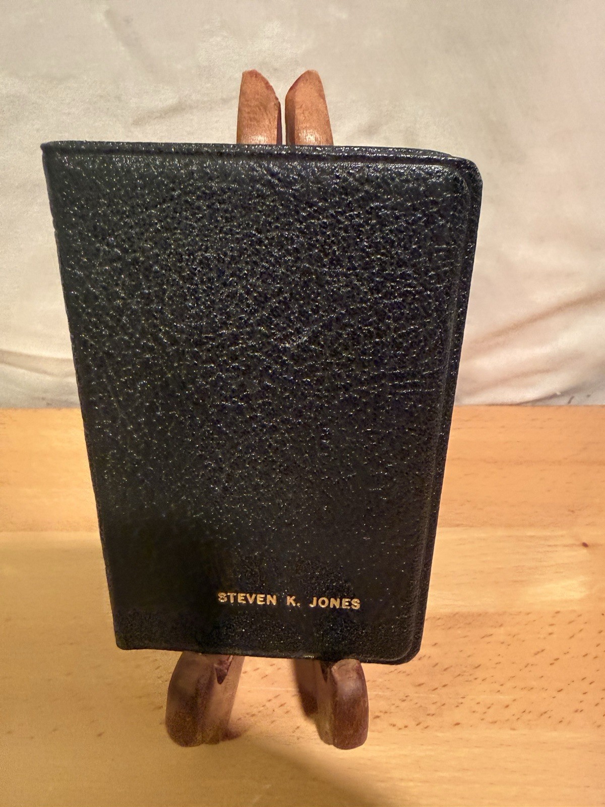 1961 Articles of Faith 1st Printing Black Leather Pocket Ed Talmage LDS Used