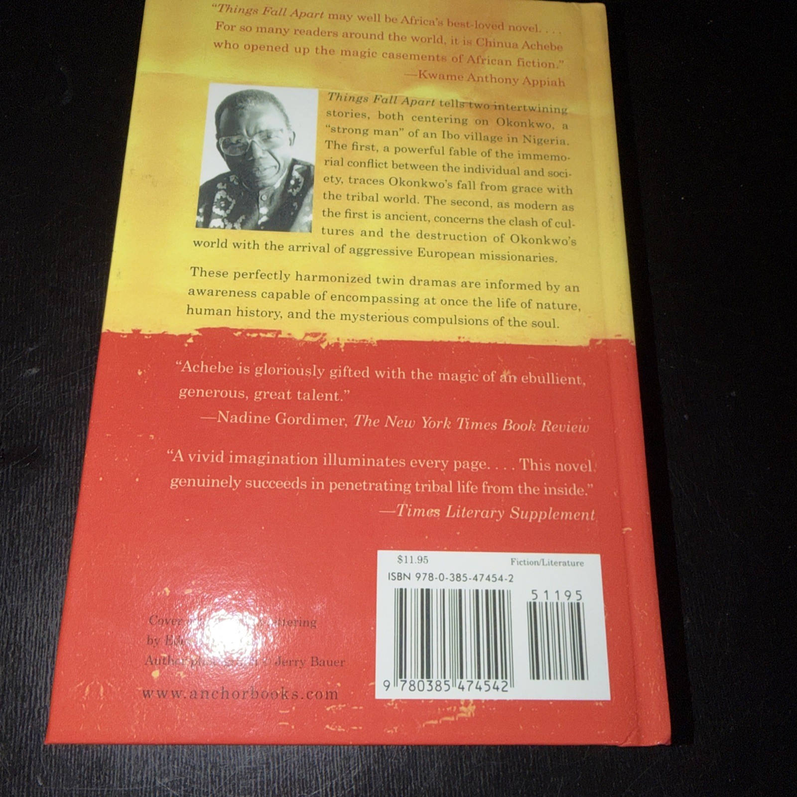 Things Fall Apart: A Novel By Chinua Achebe 50th Anniversary Edition Hardcover