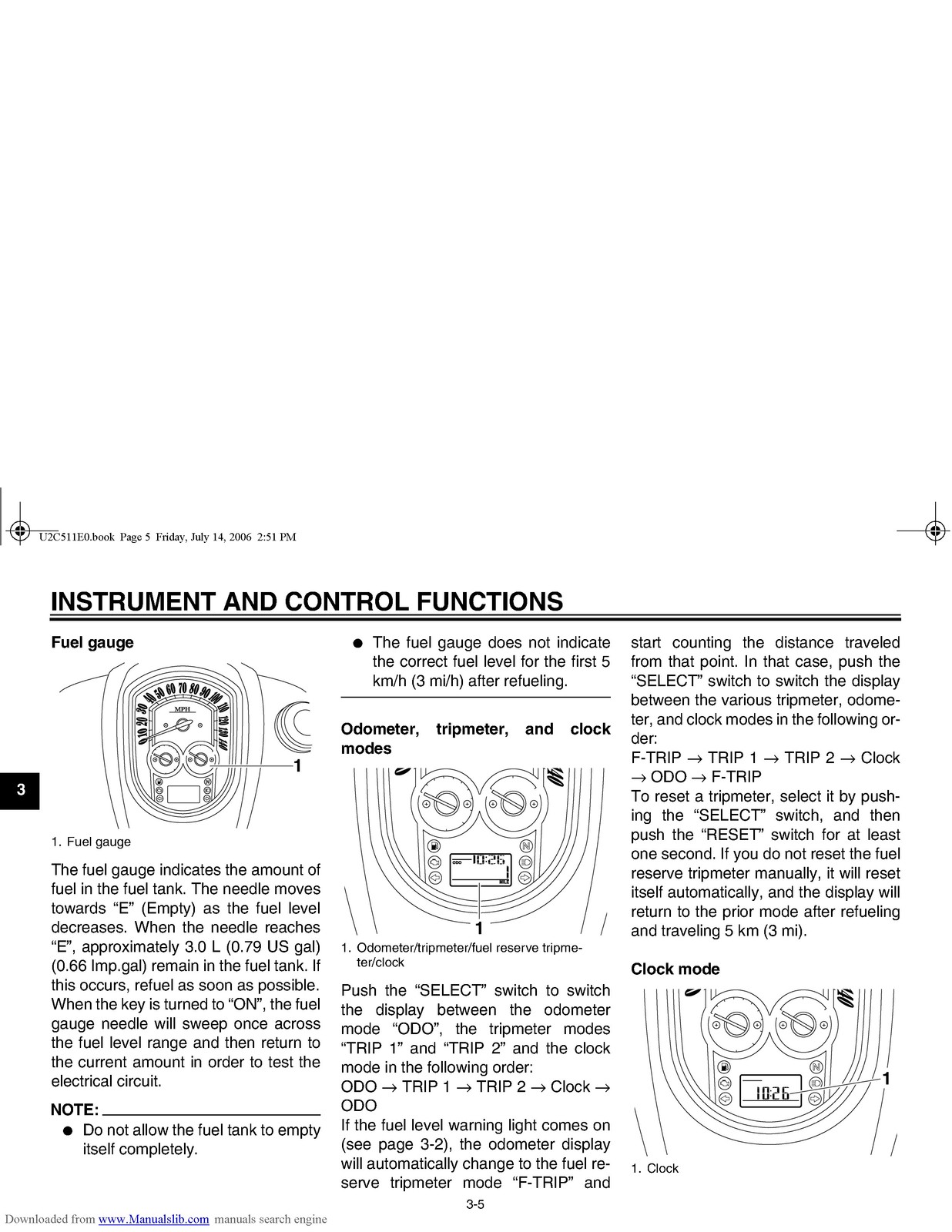YAMAHA XV19CTSW XV19CTW XV19CTMW Owners Manual – STEEL WIRE BOUND – TOUGH COVERS
