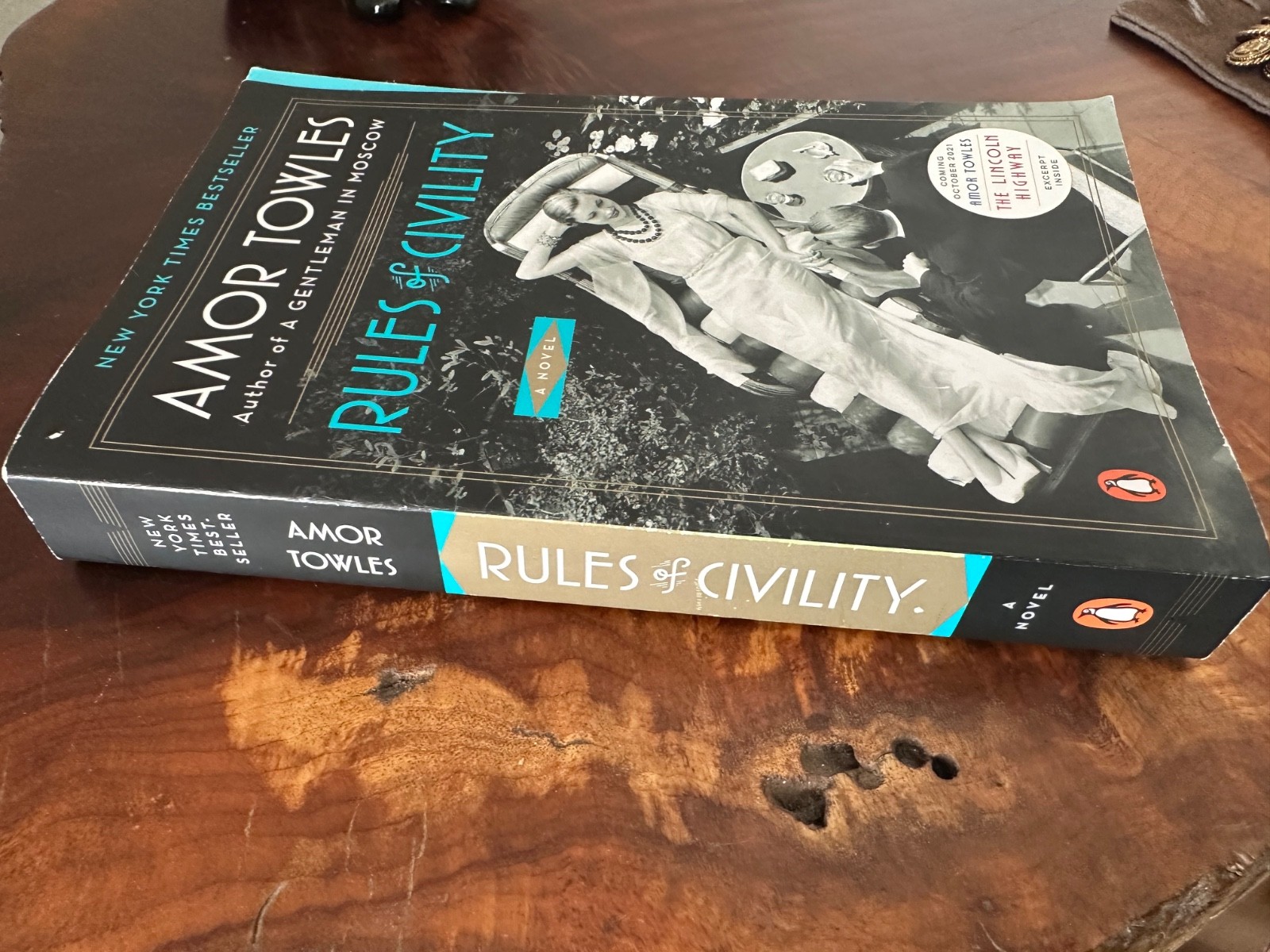 Rules of Civility : A Novel by Amor Towles (2012, Trade Paperback)